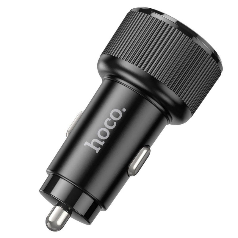 Incarcator Auto HOCO NZ14B, 50W, 3A, 2 x USB-C