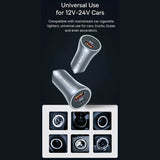 Incarcator Auto Techsuit C3 RescueVolt, 48W, 3A, 1 x USB-A - 1 x USB-C