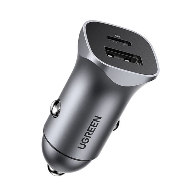 Incarcator Auto UGREEN CD130, 24W, 3A, 1 x USB-A - 1 x USB-C