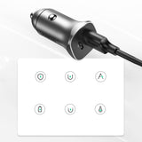 Incarcator Auto UGREEN CD130, 24W, 3A, 1 x USB-A - 1 x USB-C