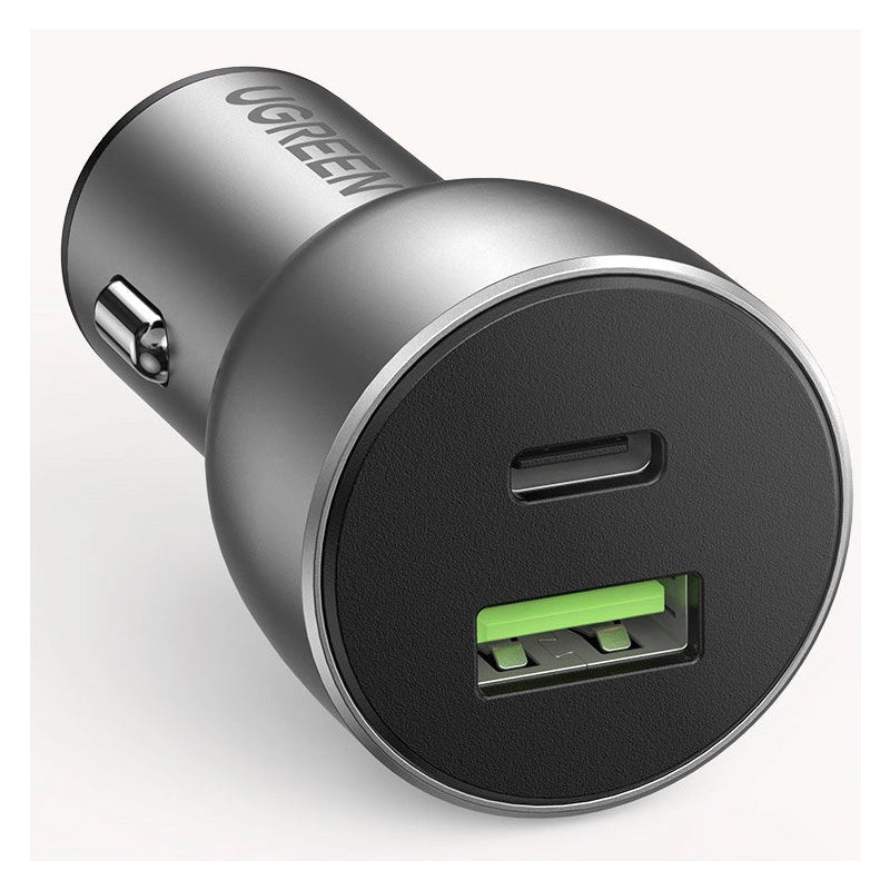 Incarcator Auto UGREEN CD213, 36W, 3A, 1 x USB-A - 1 x USB-C