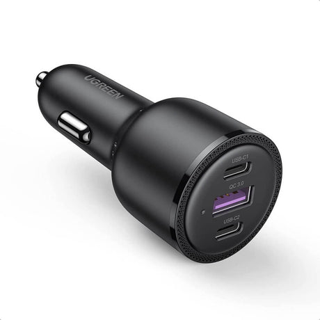 Incarcator Auto UGREEN CD239, 69W, 3.25A, 1 x USB-A - 2 x USB-C
