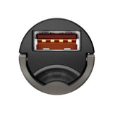 Incarcator Auto Baseus Star Mini, 30W, 3A, 1 x USB-A, Gri VCHX-A0