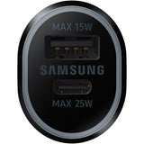 Incarcator Auto Samsung, 40W, 2A, 1 x USB-A - 1 x USB-C, Negru EP-L4020NBEGEU