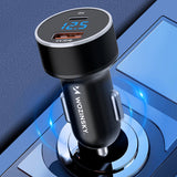 Incarcator Auto WZK WDCCAC, 36W, 3A, 1 x USB-A - 1 x USB-C