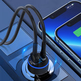 Incarcator Auto WZK WDCCAC, 36W, 3A, 1 x USB-A - 1 x USB-C