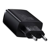 Incarcator Retea Baseus Compact, 30W, 3A, 1 x USB-C - 2 x USB-A, Negru CCXJ-E01