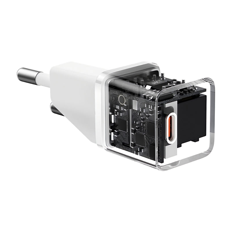 Incarcator Retea Baseus GaN5S, 20W, 3A, 1 x USB-C, Alb P10162503213-00