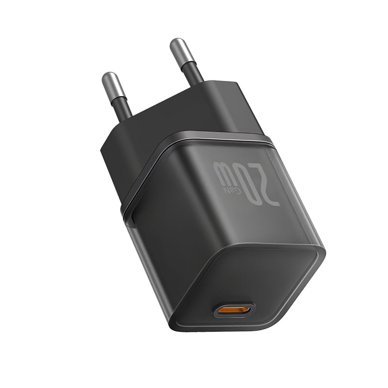 Incarcator Retea Baseus GaN5S, 20W, 3A, 1 x USB-C, Negru P10162503113-00