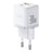 Incarcator Retea Baseus Palm, 30W, 3A, 1 x USB-A - 1 x USB-C, Alb P1011160A213-00