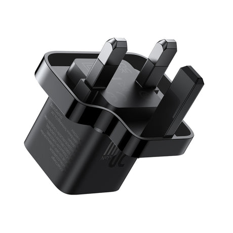 Incarcator Retea Baseus UK, 20W, 3A, 1 x USB-C, Negru P10110907113-00