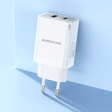 Incarcator Retea Borofone BN16 Tough, 45W, 3A, 1 x USB-A - 1 x USB-C