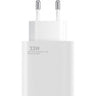 Incarcator Retea cu Cablu USB-C Xiaomi, 33W, 3A, 1 x USB-A, Alb BHR6039EU