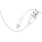 Incarcator Retea Cu Cablu Lightning Prestico F7S, 12W, 2.4A, 1 x USB-