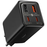 Incarcator Retea Cu Cablu USB-C Baseus GaN6 Pro, 100W, 3.25A, 2 x USB-A - 2 x USB-C, Negru P10162705112-00