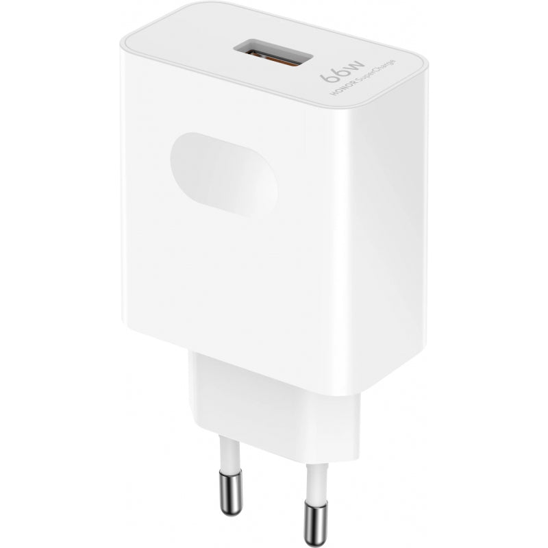 Incarcator Retea Cu Cablu USB-C Honor HN-110600E00, 66W, 6A, 1 x USB-A, Alb 5503AAHX