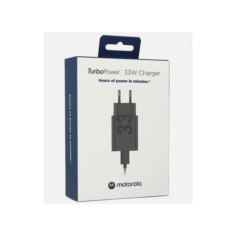 Incarcator Retea Cu Cablu USB-C Motorola TurboPower, 33W, 3A, 1 x USB-A, Negru PG38C06448