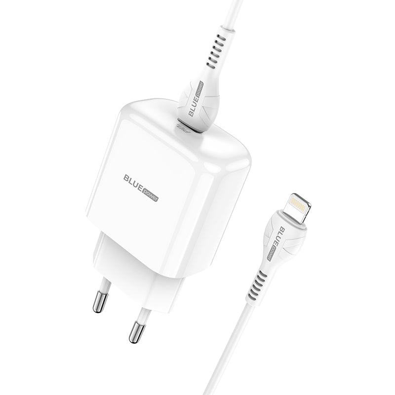 Incarcator Retea Cu Cablu Lightning BLUE Power BBN3, 20W, 3A, 1 x USB-C