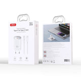 Incarcator Retea Cu Cablu USB-C XO Design CE20, 30W, 3A, 1 x USB-C