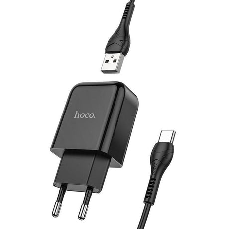 Incarcator Retea Cu Cablu USB-C HOCO N2, 10W, 2A, 1 x USB-A