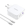 Incarcator Retea Cu Cablu USB-C UGREEN CD289, 140W, 5A, 1 x USB-A - 2 x USB-C