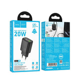 Incarcator Retea HOCO N61, 20W, 3A, 1 x USB-A - 1 x USB-C