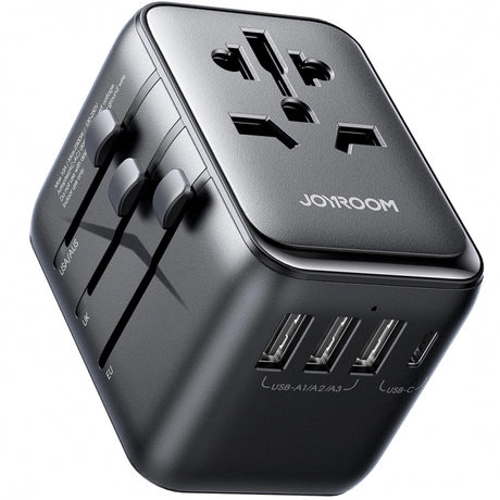 Incarcator Retea Joyroom JR-TCW01 Travel, 17W, 3A, 1 x USB-C - 3 x USB-A