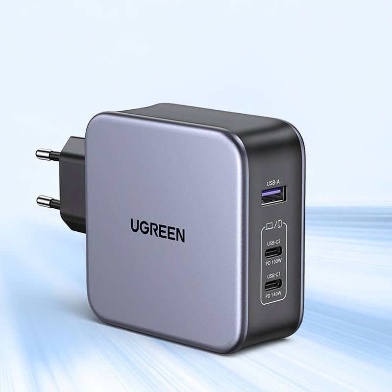 Incarcator Retea UGREEN CD289, 45W, 3A, 2 x USB-C