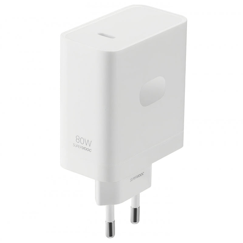 Incarcator Retea OnePlus GaN, 80W, 7.3A, 1 x USB-C, Alb 5461100248