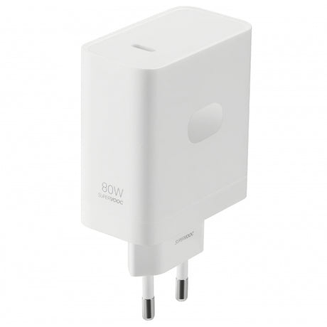 Incarcator Retea OnePlus GaN, 80W, 7.3A, 1 x USB-C, Alb 5461100248