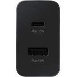 Incarcator Retea Samsung, 35W, 3A, 1 x USB-A - 1 x USB-C, Negru EP-TA220NBEGEU