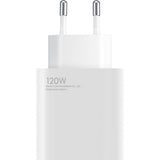 Incarcator Retea Xiaomi GaN, 120W, 6A, 1 x USB-A, Alb MDY-13-EE