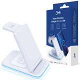 Incarcator Retea Wireless 3MK Hyper Charger 3in1, 15W, 1.67