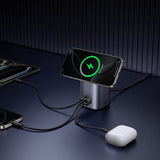 Incarcator Retea Wireless UGREEN X555 4in1, 65W, 3A, 1 x USB-A - 2 x USB-C