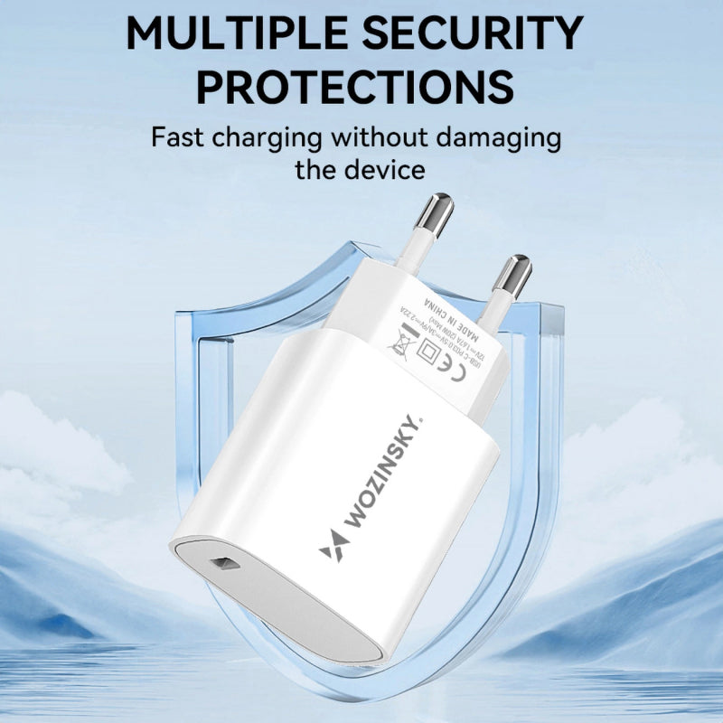 Incarcator Retea WZK WGWCCW, 20W, 3A, 1 x USB-C