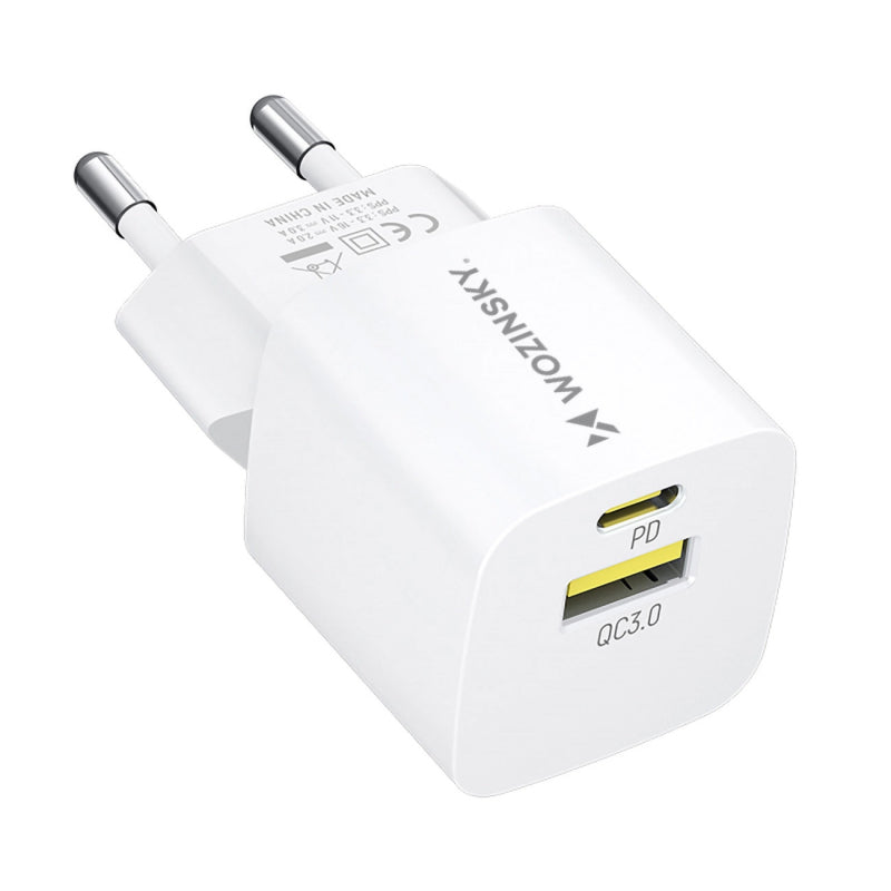 Incarcator Retea WZK WWCEAC, 33W, 3A, 1 x USB-A - 1 x USB-C