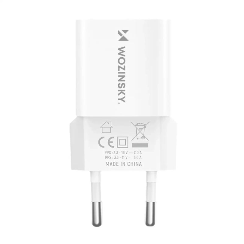Incarcator Retea WZK WWCEAC, 33W, 3A, 1 x USB-A - 1 x USB-C