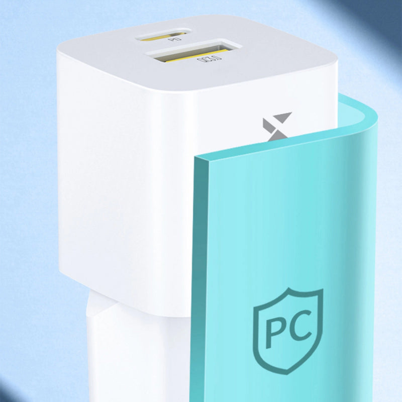 Incarcator Retea WZK WWCEAC, 33W, 3A, 1 x USB-A - 1 x USB-C