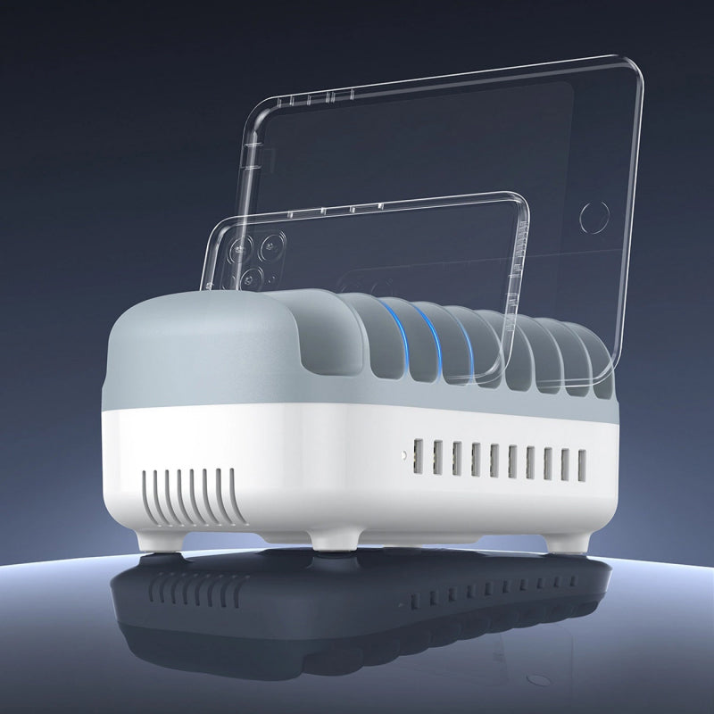 Incarcator Statie Orico DUK-10P-V1, 120W, 2.4A, 10 x USB-
