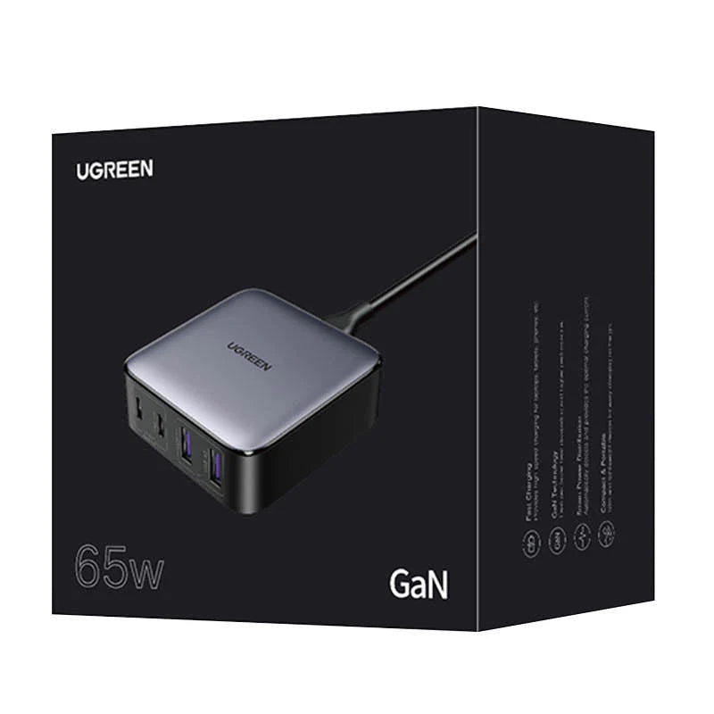 Incarcator Statie UGREEN CD327 Nexode, 65W, 3.25A, 2 x USB-A - 2 x USB-C