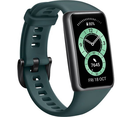 Bratara fitness HUAWEI Band 6, Android/iOS, silicon, Forrest Green