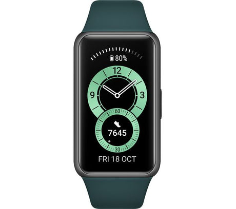 Bratara fitness HUAWEI Band 6, Android/iOS, silicon, Forrest Green