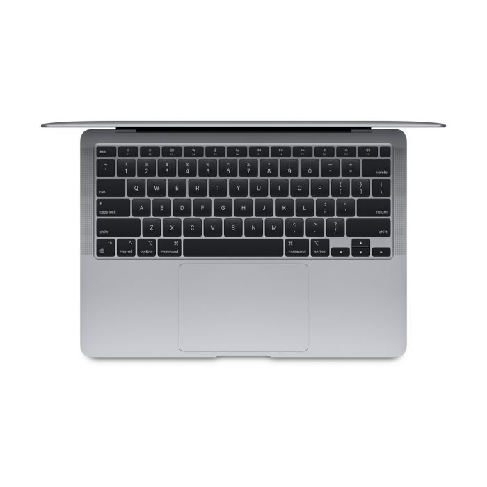 Laptop Apple MacBook Air 13.3", cu procesor Apple M1, 8 nuclee CPU si 7 nuclee GPU, 8GB, 256GB, Space Grey