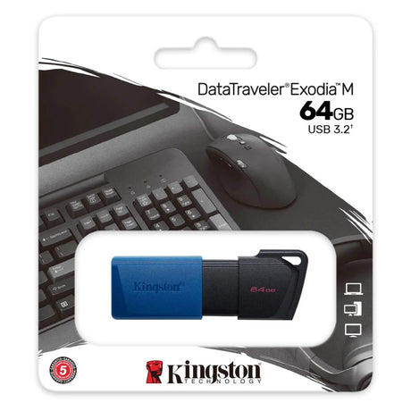 Memorie Externa USB-A 3.2 Kingston DT Exodia M, 64Gb DTXM/64GB