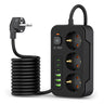 Prelungitor Tech-Protect PC3X6, 3 x Schuko - 3 x USB-A - 3 x USB-C