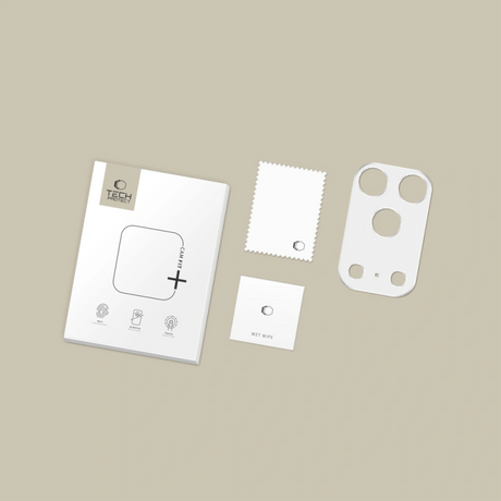 Rama protectie Camera Spate Tech-Protect Camalloy Fit+ pentru Apple iPhone 17 Pro, Aluminiu