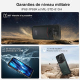 Telefon mobil Doogee DK10, Kevlar Black, 32GB RAM (12 + 20 extensibil), 512GB ROM