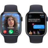 Apple Watch Series 9, GPS, Cellular, Carcasa Midnight Aluminium 41mm, Midnight Sport Band - M/L - second hand