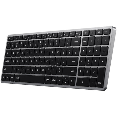 Tastatura Wireless Satechi X2 Slim Bluetooth retroiluminata cu Keypad numeric, US