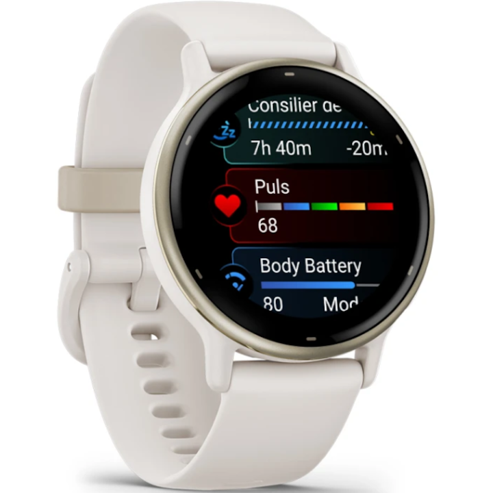 Ceas Sport / Smartwatch Garmin vivoactive 5, GPS, 42mm, curea silicon